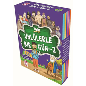 Ünlülerle Bir Gün 2 Seti - 10 Kitap Takım Mustafa Orakçı