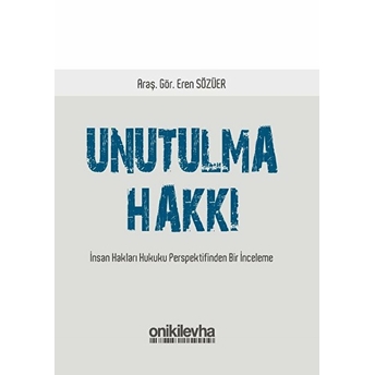 Unutulma Hakkı