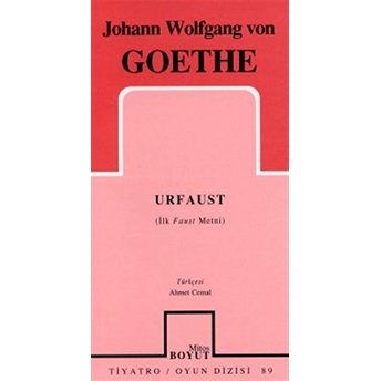 Urfaust Johann Wolfgang Von Goethe