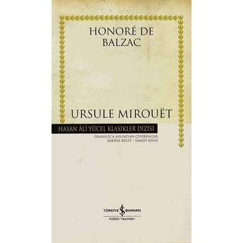 Ursule Mirouet Honore De Balzac