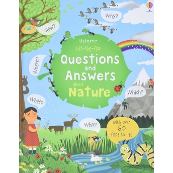 Usborne Lift-The-Flap Questions And Answers About Nature - Katie Daynes