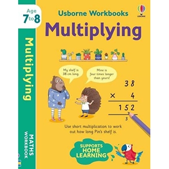 Usborne Workbooks Multiplying 7-8 Holly Bathie