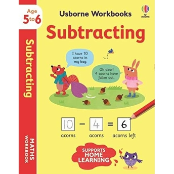 Usborne Workbooks Subtracting 5-6 Holly Bathie