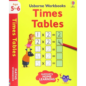 Usborne Workbooks Times Tables 5-6 Holly Bathie