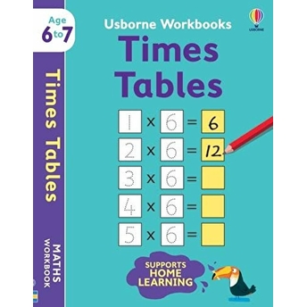 Usborne Workbooks Times Tables 6-7 Holly Bathie