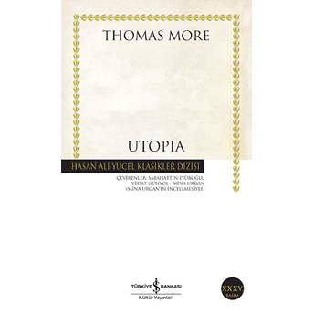 Utopia - Hasan Ali Yücel Klasikleri Thomas More