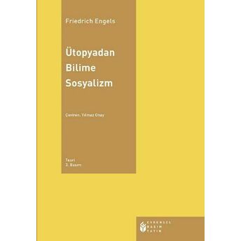 Ütopyadan Bilime Sosyalizm Friedrich Engels