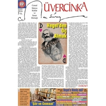 Üvercinka Dergisi Sayı: 19 Mayıs 2016 Kolektif