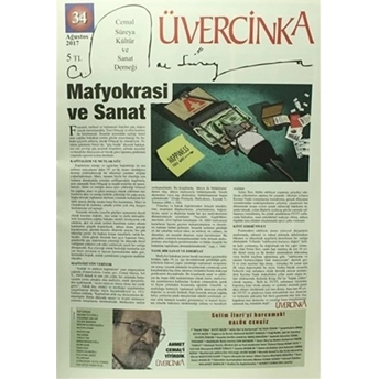 Üvercinka Dergisi Sayı: 34 Ağustos 2017 Kolektif