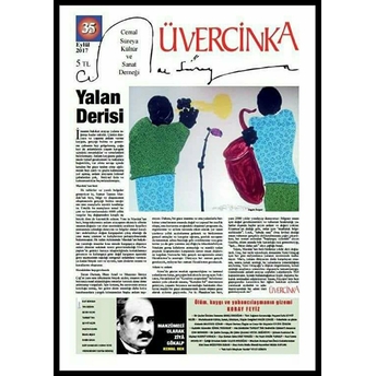 Üvercinka Dergisi Sayı: 35 Eylül 2017 Kolektif