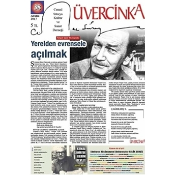 Üvercinka Dergisi Sayı: 38 Aralık 2017 Kolektif