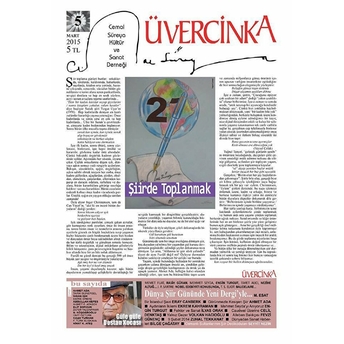 Üvercinka Dergisi Sayı: 5 - Mart 2015