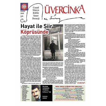 Üvercinka Dergisi Sayı: 55 Mayıs 2019 Kolektif