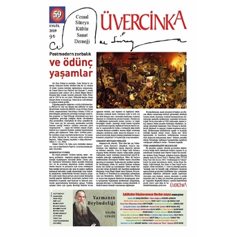 Üvercinka Dergisi Sayı: 59 Eylül 2019 Kolektif