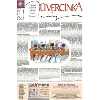 Üvercinka Dergisi Sayı: 66 Nisan 2020