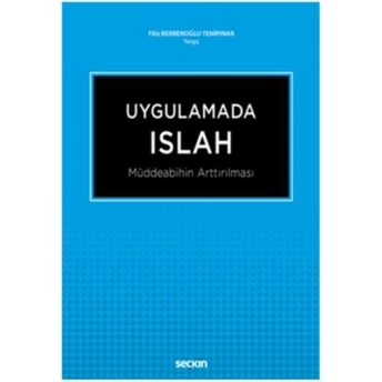 Uygulamada Islah Filiz Berberoğlu Yenipınar