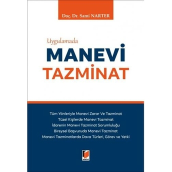 Uygulamada Manevi Tazminat Sami Narter