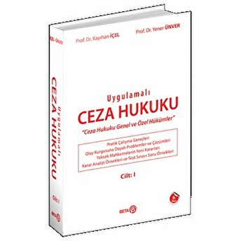 Uygulamalı Ceza Hukuku Cilt 1