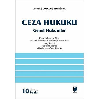 Uygulamalı Ceza Hukuku Ciltli A. Caner Yenidünya