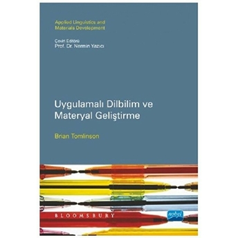 Uygulamalı Dilbilim Ve Materyal Geliştirme - Applied Linguistics And Material Development