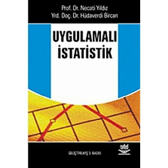 Uygulamalı Istatistik Necati Yıldız