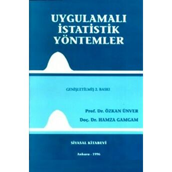 Uygulamalı Istatistik Yöntemler Özkan Ünver