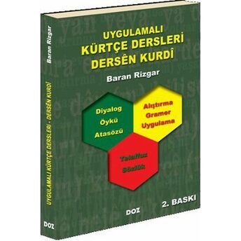 Uygulamalı Kürtçe Dersleri Dersen Kurdi Baran Rizgar