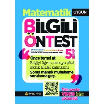 Uygun Bilgili Ön Test – Matematik 5. Sınıf