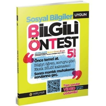 Uygun Bilgili Ön Test – Sosyal Bilgiler 5. Sınıf