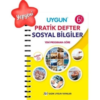 Uygun Pratik Defter – Sosyal Bilgiler 6. Sınıf