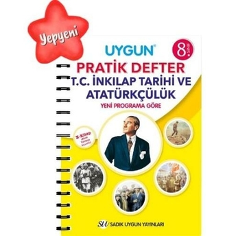 Uygun Pratik Defter – T.c. Inkılap Tarihi Ve Atatürkçülük 8. Sınıf