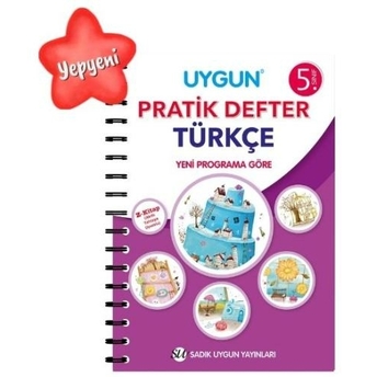 Uygun – Pratik Defter – Türkçe 5. Sınıf