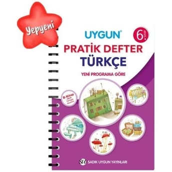 Uygun – Pratik Defter – Türkçe 6. Sınıf