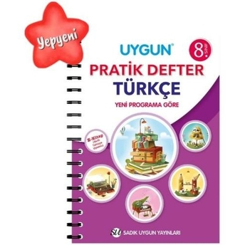 Uygun – Pratik Defter – Türkçe 8. Sınıf