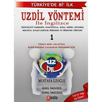 Uzdil Yöntemi Ile Ingilizce 1 Mustafa Uzoğlu