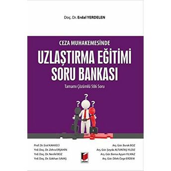 Uzlaştırma Eğitimi Soru Bankası Erdal Yerdelen