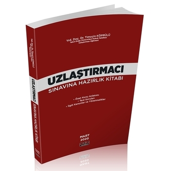 Uzlaştırmacı Sınavına Hazırlık Kitabı - Timuçin Köprülü Timuçin Köprülü