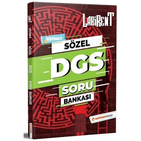 Uzman Kariyer Yayınları 2021 Labirent Dgs Soru Bankası Sözel - Çözümlü