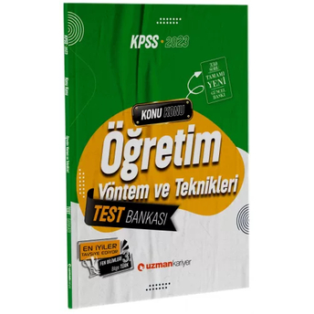Uzman Kariyer Yayınları 2023 Kpss Eğitim Bilimleri Öğretim Yöntem Ve Teknikleri Test Bankası Yaprak Test Komisyon