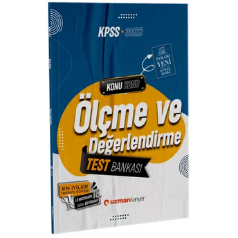 Uzman Kariyer Yayınları 2023 Kpss Eğitim Bilimleri Ölçme Ve Değerlendirme Test Bankası Yaprak Test Nurşat Memiş
