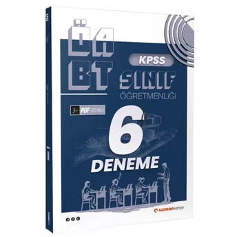 Uzman Kariyer Yayınları Öabt Sınıf Öğretmenliği 6 Deneme Pdf Çözümlü Komisyon