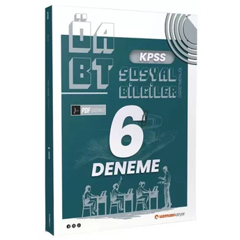 Uzman Kariyer Yayınları Öabt Sosyal Bilgiler Öğretmenliği 6 Deneme Pdf Çözümlü Komisyon