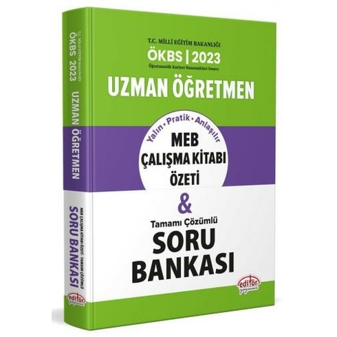 Uzman Öğretmen Meb Çalışma Kitabı Özeti Ve Tamamı Çözümlü Soru Bankası 2022