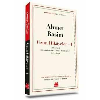 Uzun Hikâyeler-1 Ahmet Rasim