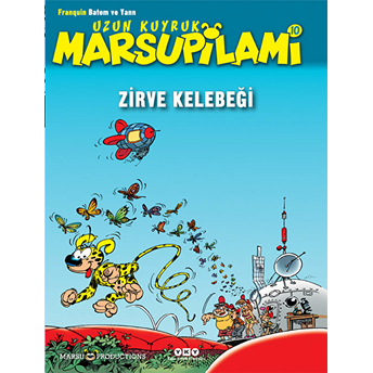 Uzun Kuyruk Marsupilami 10 - Zirve Kelebeği Franquin Batem Ve Yann