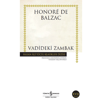 Vadideki Zambak - Hasan Ali Yücel Klasikleri Honore De Balzac