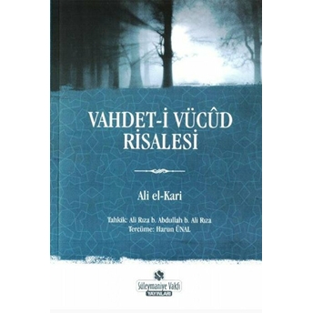 Vahdet-I Vücut Risalesi Ali El-Kari