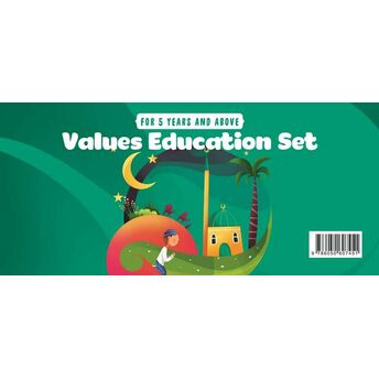 Values Educatıon Set For 5 Years And Above - Değerler Eğitimi Seti 5 Yaş Ve Üzeri (Ingilizce)