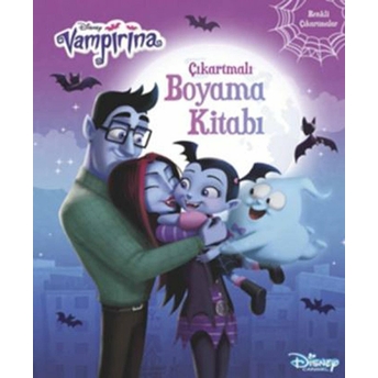 Vampirina Çıkartmalı Boyama Kitabım - Kampanyalı Kolektif