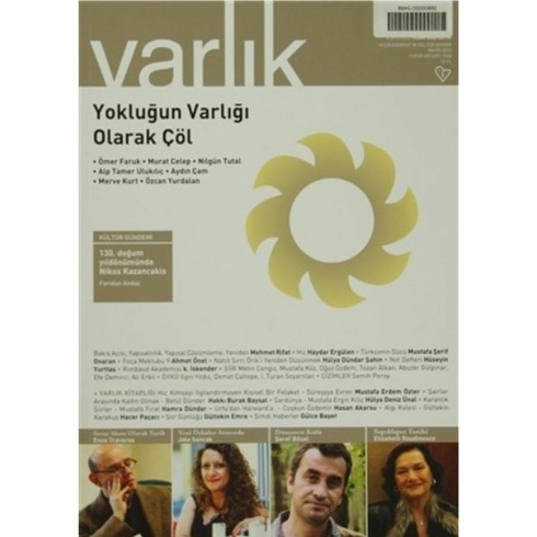 Varlık Aylık Edebiyat Ve Kültür Dergisi Sayı: 1268 - Mayıs 2013 Kolektif